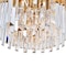 Cwi Lighting Deco 4 Light Down Chandelier With Medallion Gold Finish 1112P16-4-169 - alternate 4